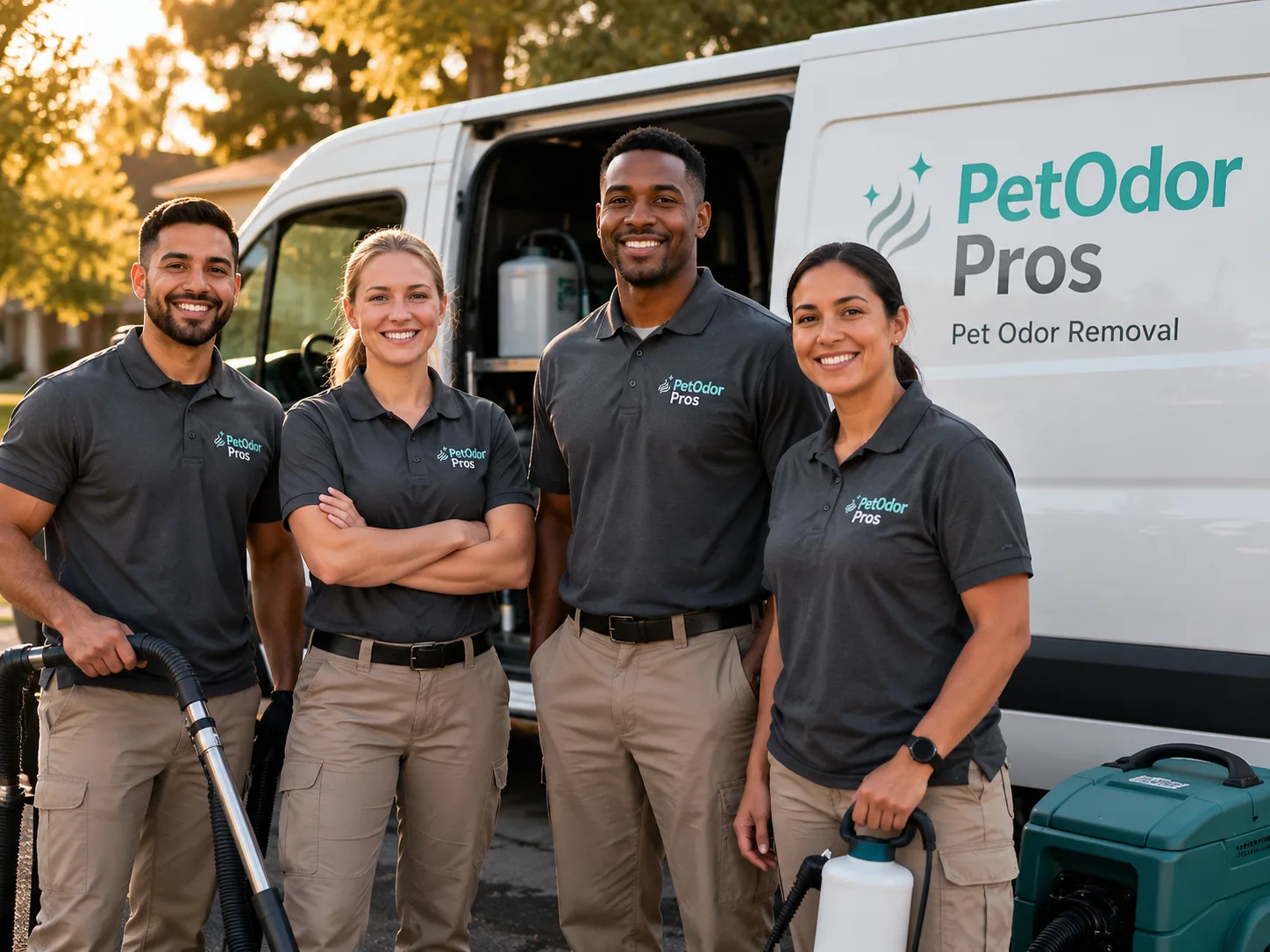 Pet Odor Removal team serving Medina, ND